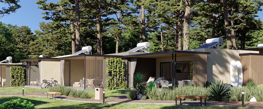 teren hotelu, balkon / taras