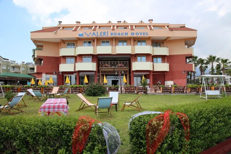 obiekt, teren hotelu