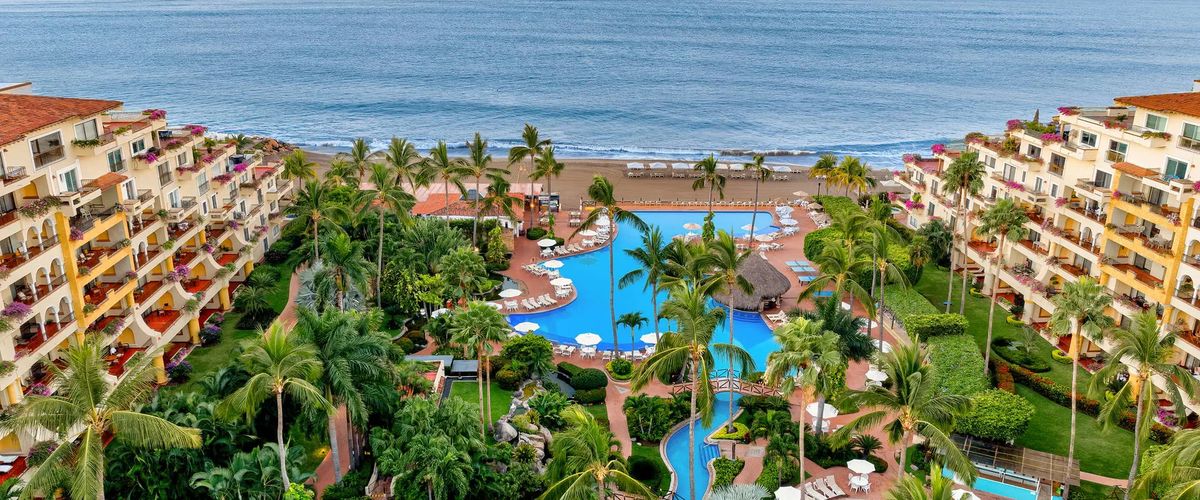 obiekt, teren hotelu, plaża