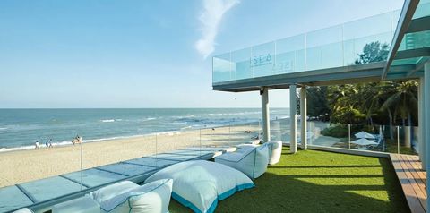 teren hotelu, plaża