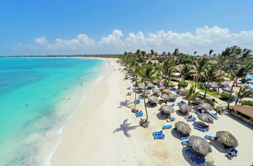 teren hotelu, plaża