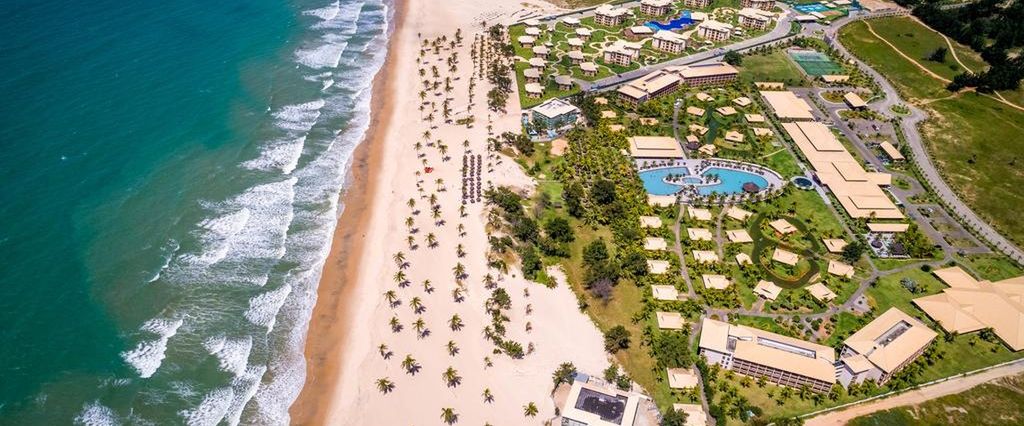 teren hotelu, plaża