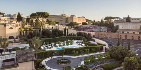 obiekt, teren hotelu