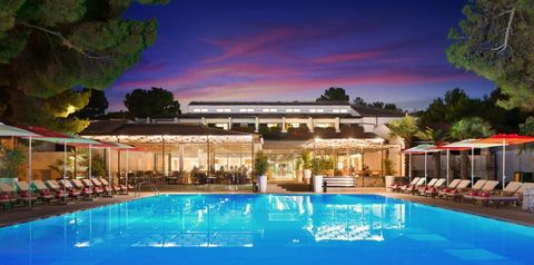 obiekt, budynek główny, teren hotelu, basen