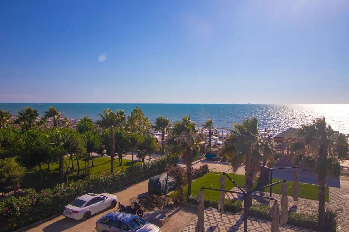 teren hotelu, plaża