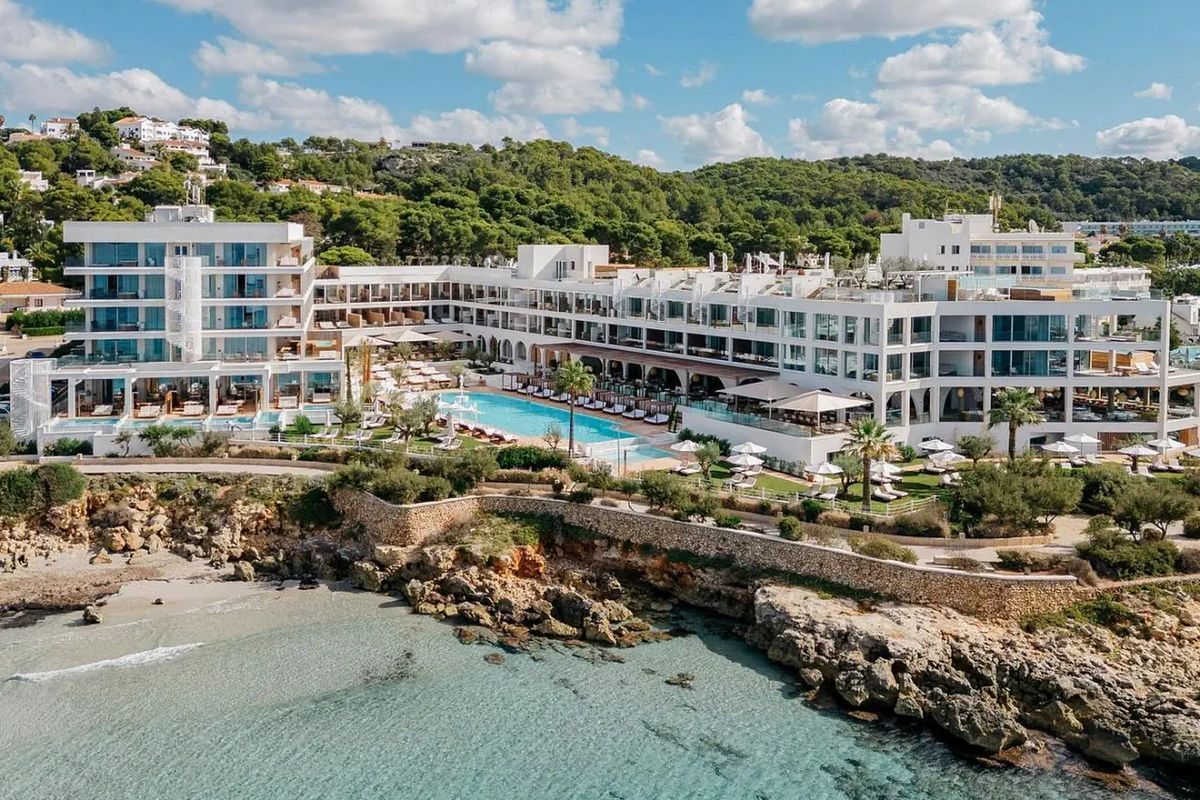 obiekt, teren hotelu, plaża