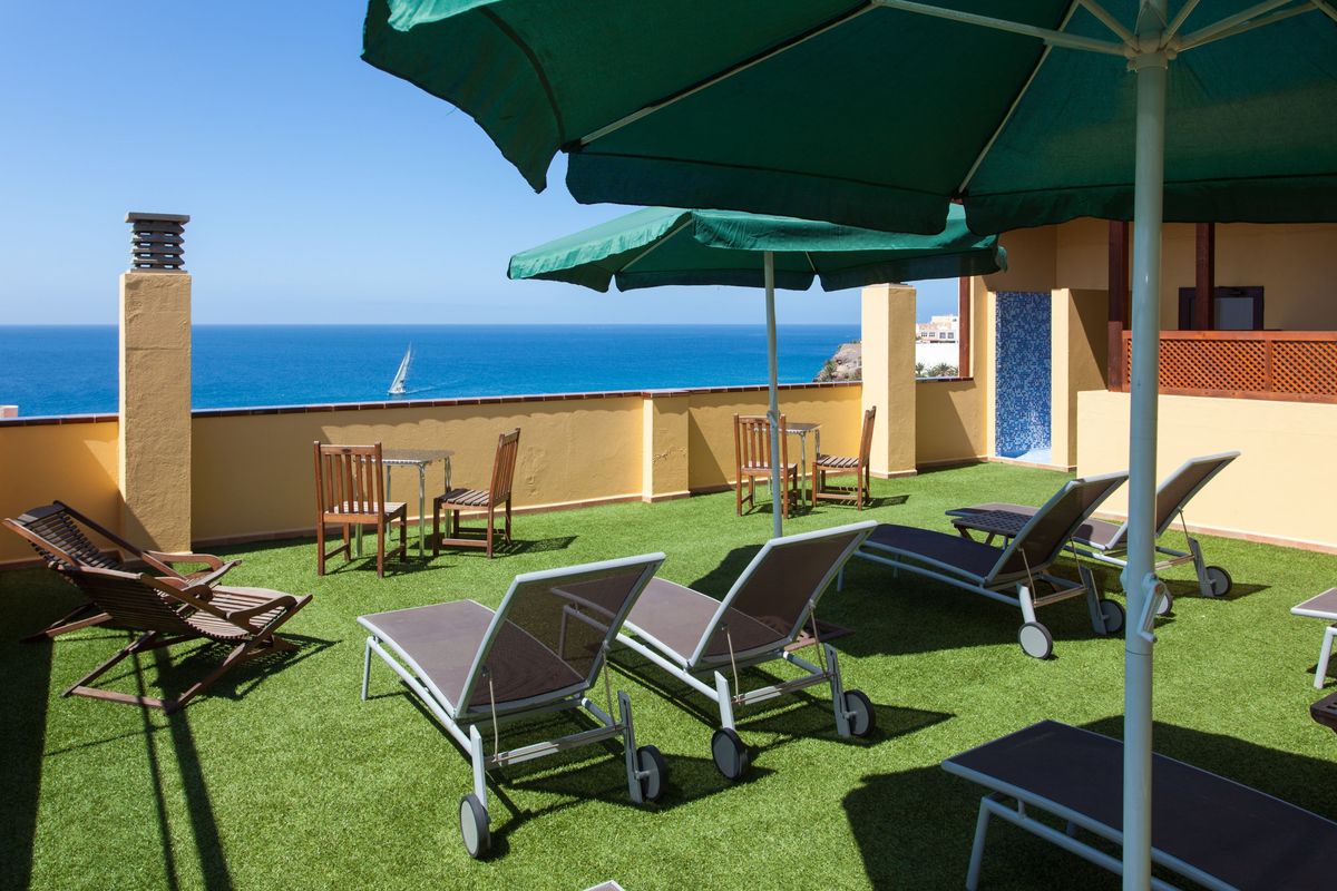 teren hotelu, plaża