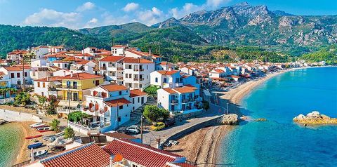 obiekt, góry, plaża