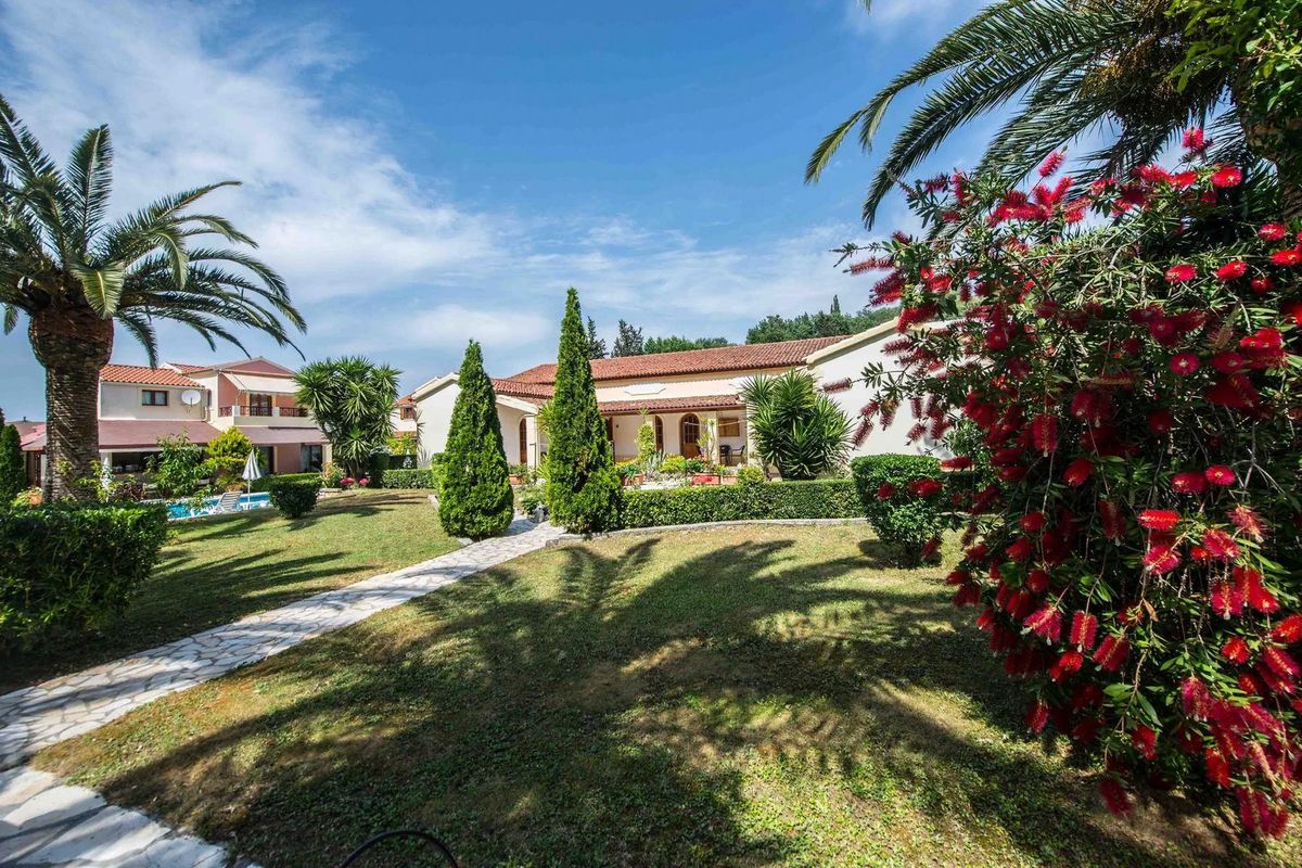 teren hotelu, obiekt