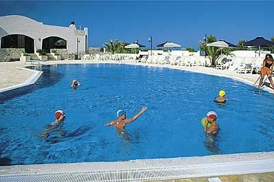 teren hotelu, obiekt, basen