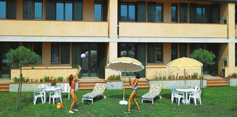 obiekt, teren hotelu