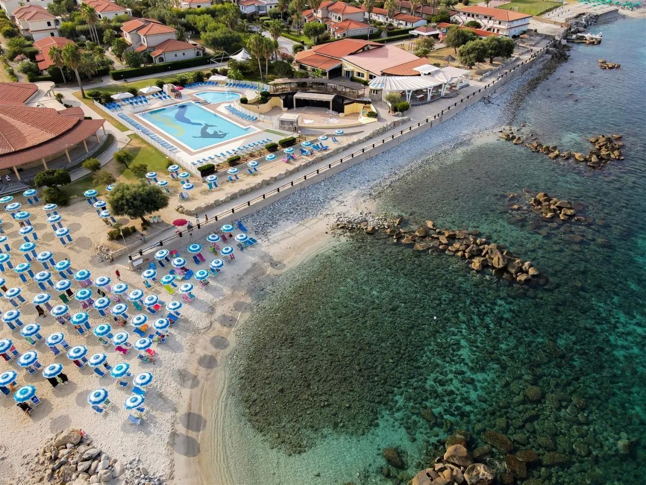 plaża, teren hotelu