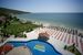 teren hotelu, basen, plaża
