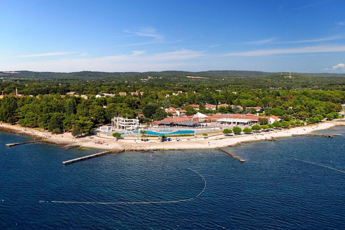 teren hotelu, plaża