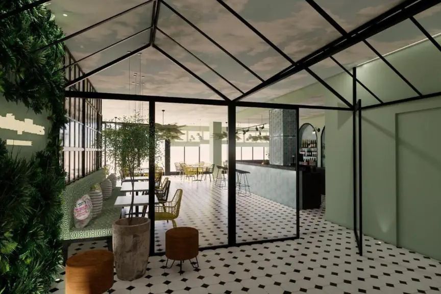 restauracja, drink bar