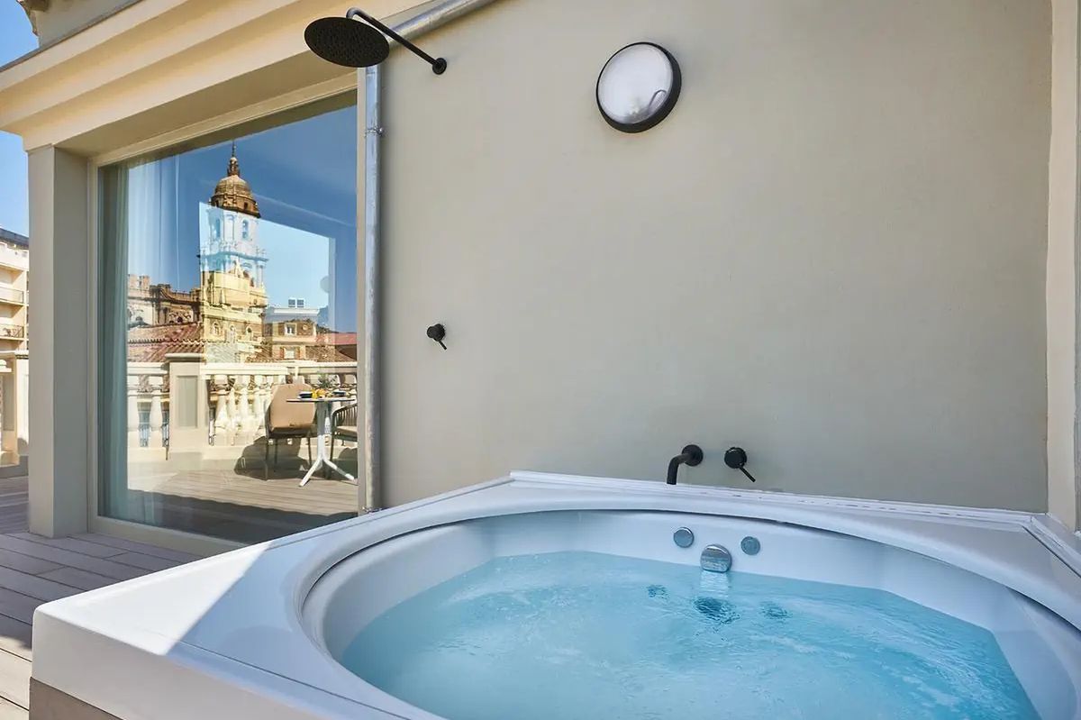 balkon / taras, jacuzzi