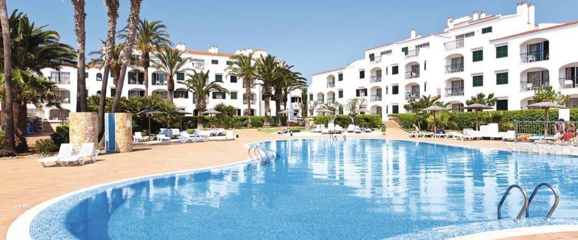 obiekt, teren hotelu, basen