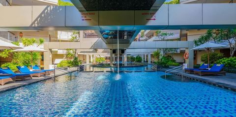 teren hotelu, basen