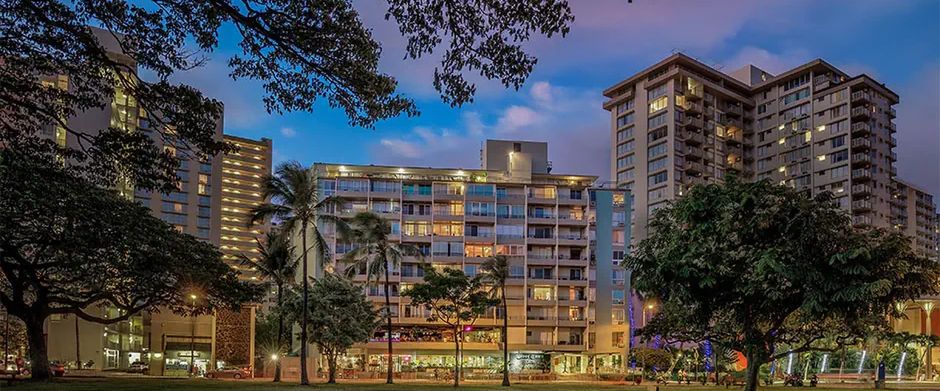 obiekt, teren hotelu