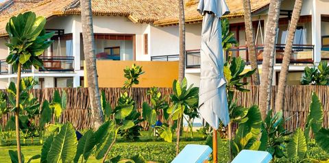 teren hotelu, obiekt