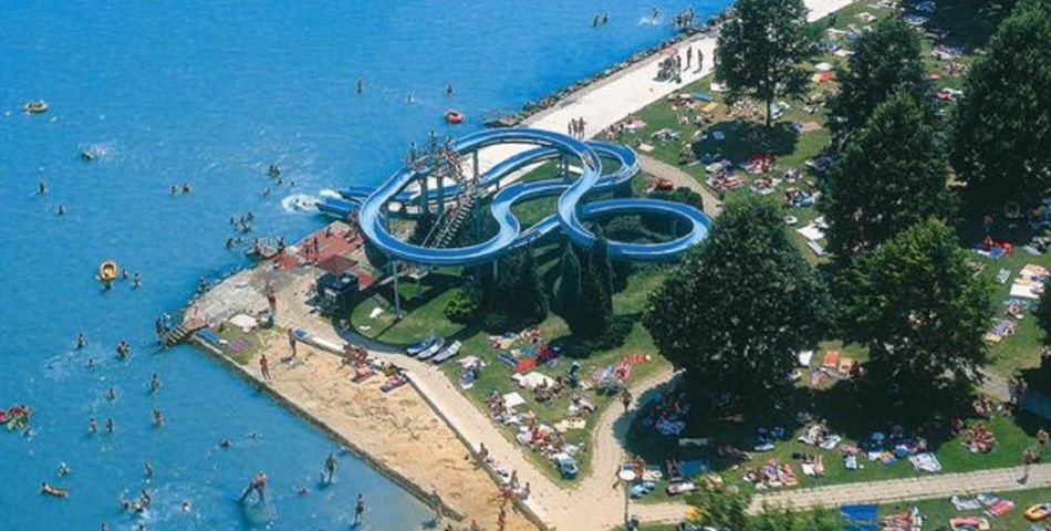 teren hotelu, plaża