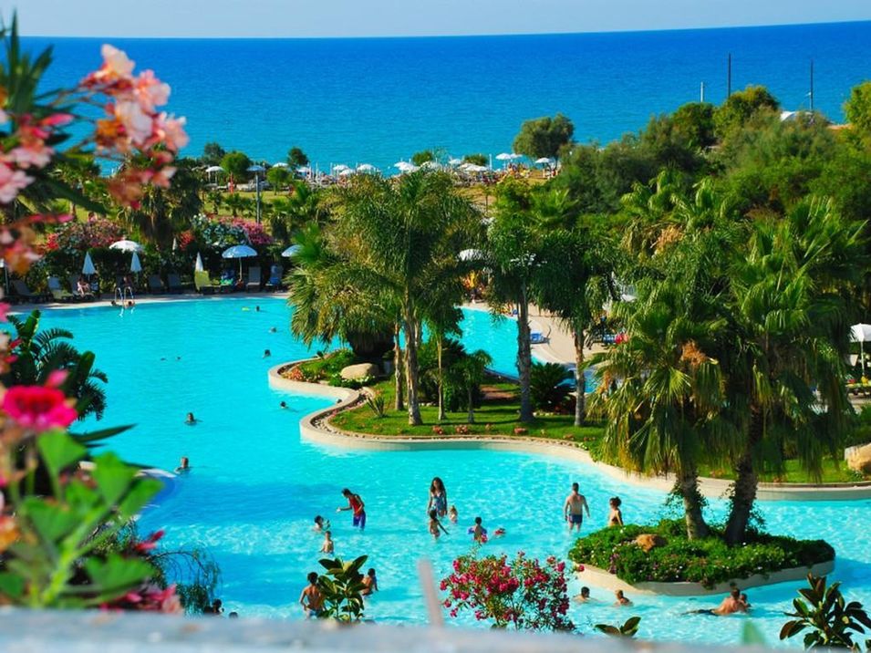 teren hotelu, basen