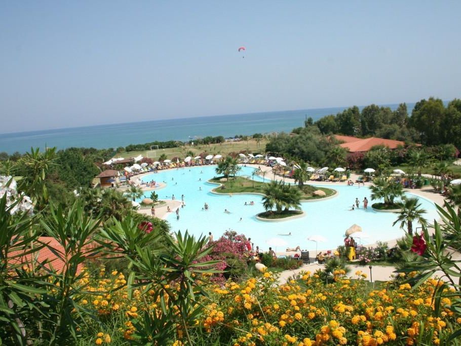 teren hotelu, basen