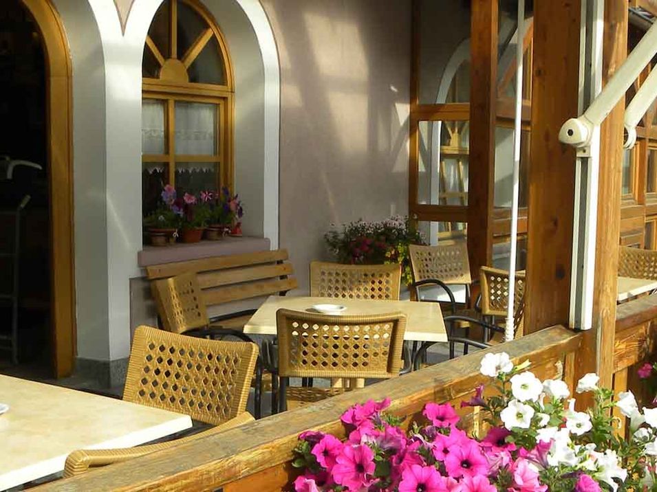teren hotelu, balkon / taras