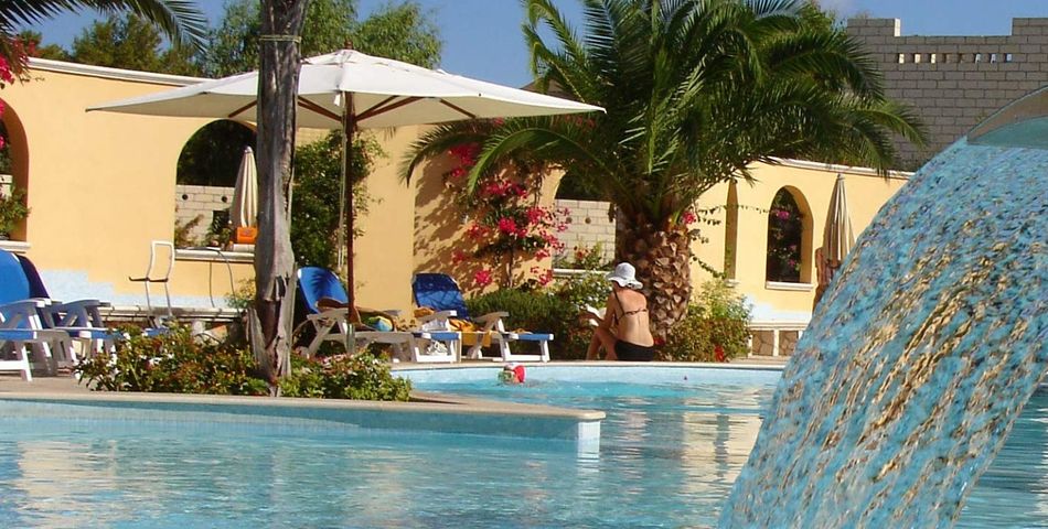 teren hotelu, basen