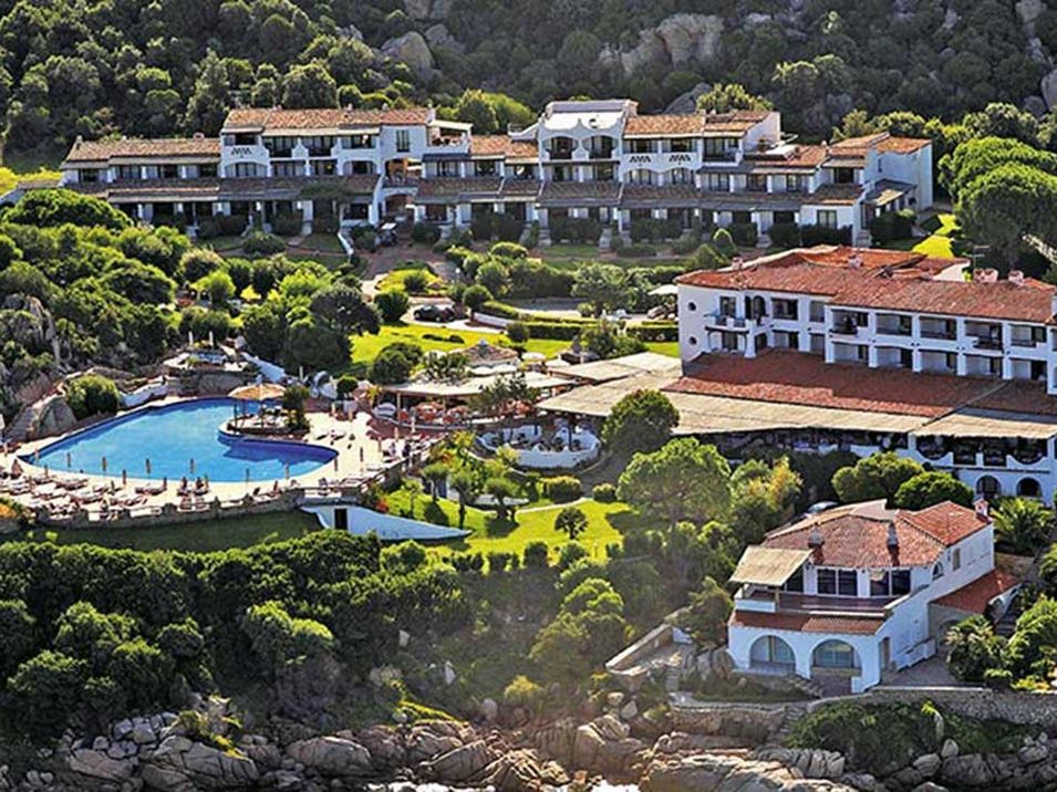 obiekt, teren hotelu