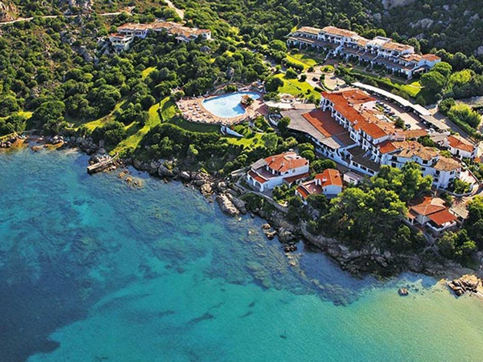 obiekt, teren hotelu, plaża