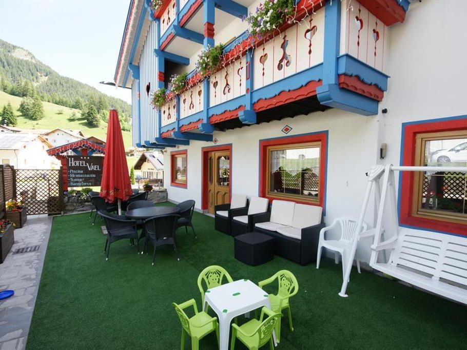 teren hotelu, balkon / taras