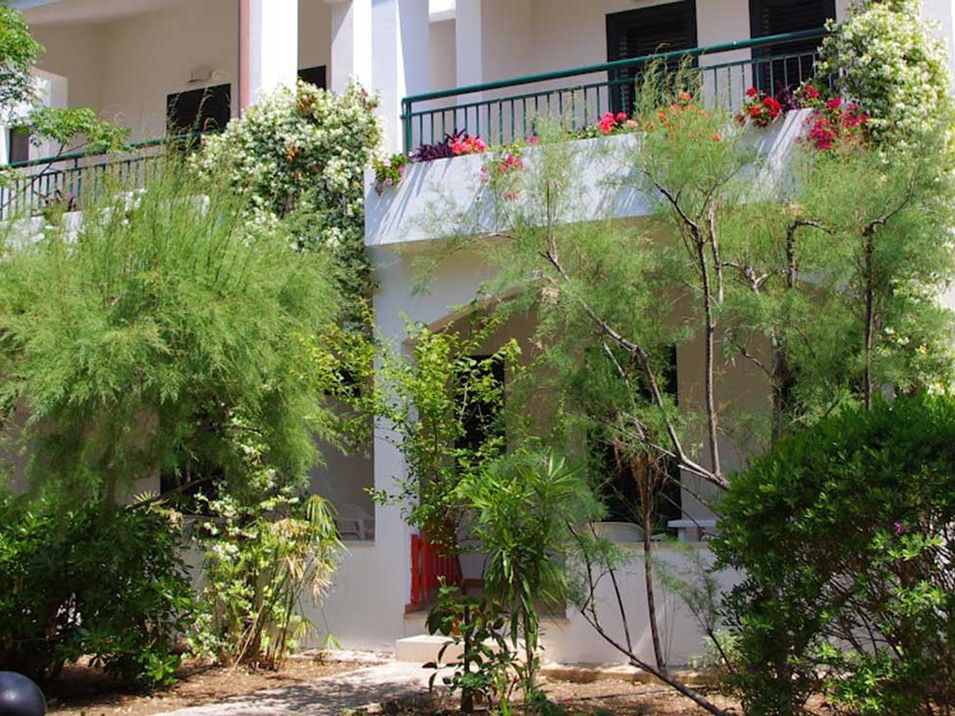 obiekt, teren hotelu