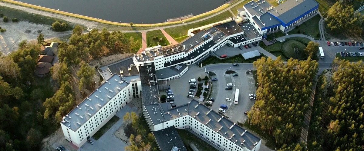 teren hotelu, obiekt