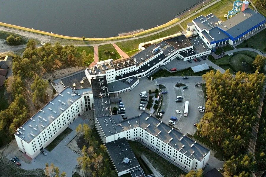 teren hotelu, obiekt