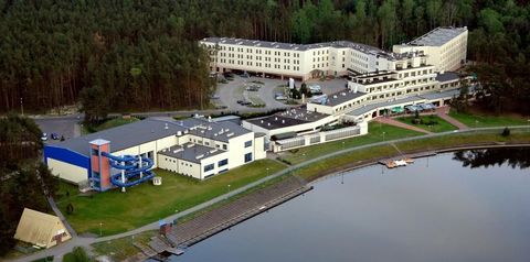 teren hotelu, obiekt