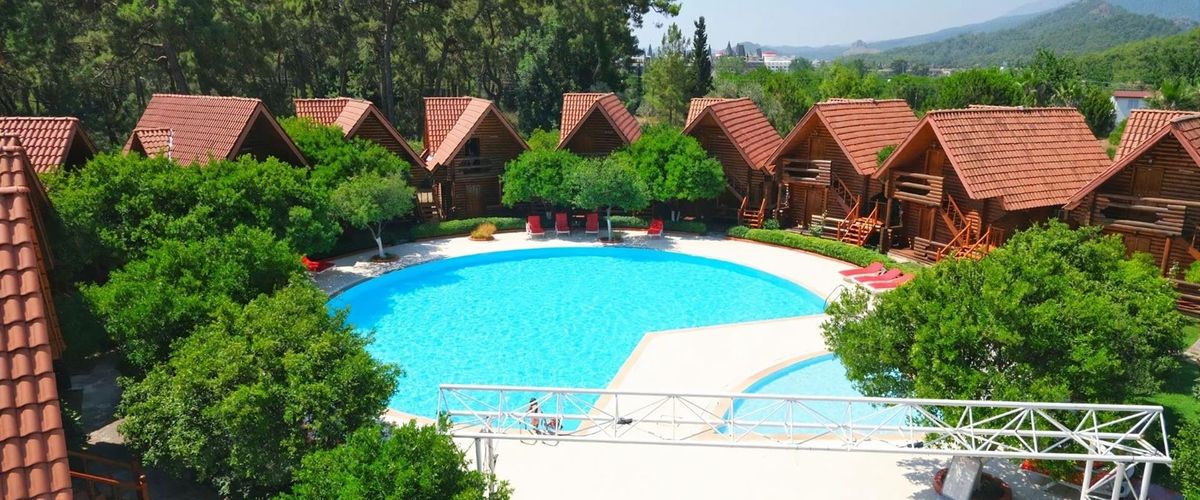 teren hotelu, obiekt