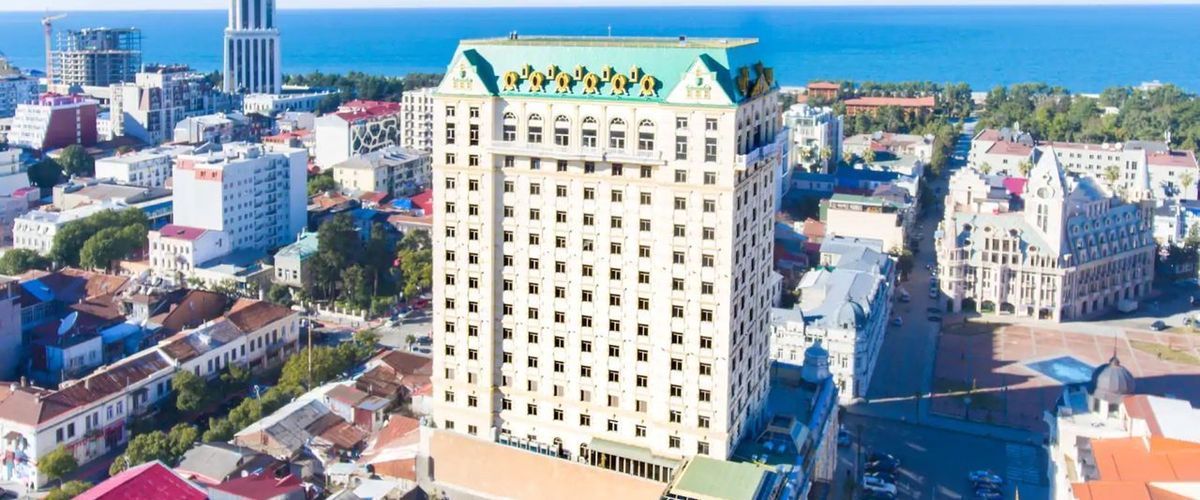 teren hotelu, obiekt