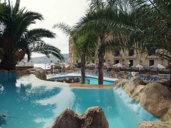 teren hotelu, basen