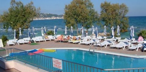 plaża, teren hotelu, basen