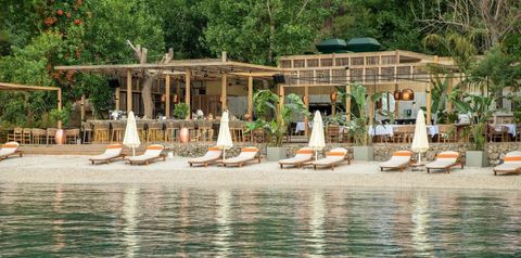 restauracja, beach bar, plaża