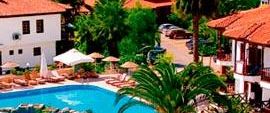 obiekt, teren hotelu, basen