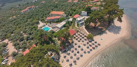 plaża, teren hotelu, obiekt
