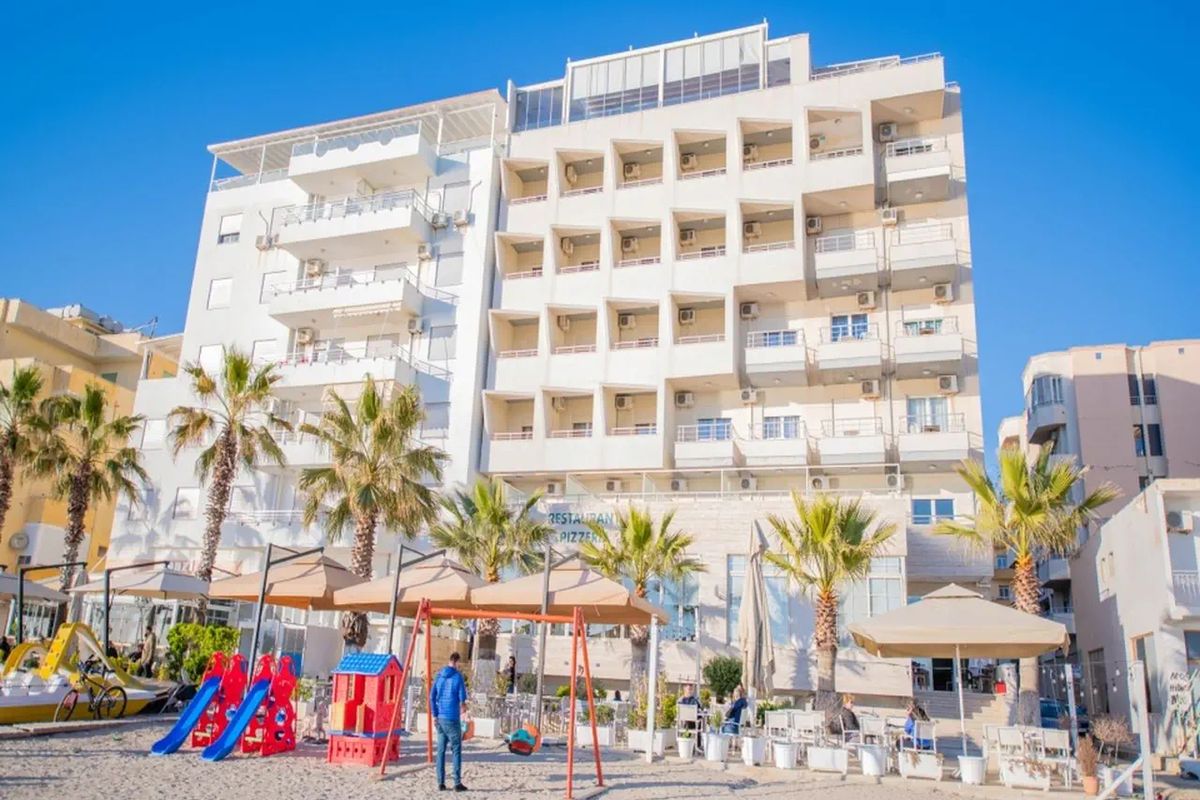 obiekt, plac zabaw, plaża