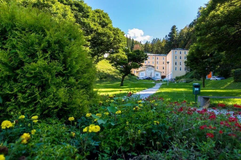 teren hotelu, obiekt
