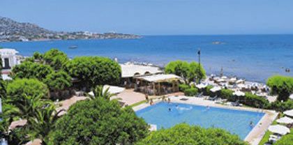 teren hotelu, plaża, basen