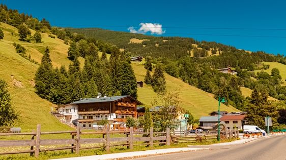 Zdjęcie przedstawiające zwiedzanie w Leogang