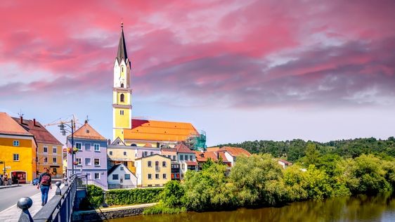 Zdjęcie przedstawiające zwiedzanie w Saalfelden
