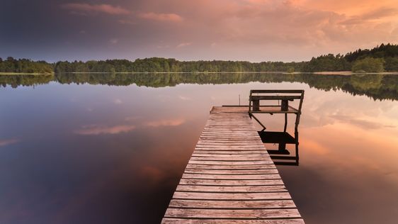 Zdjęcie przedstawiające plaża w Pojezierze Pomorskie