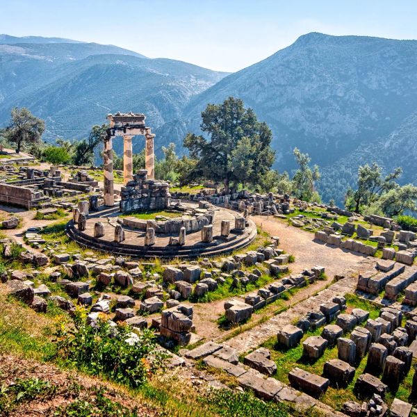 Grecja - Wyspa Evia i święte Delfy